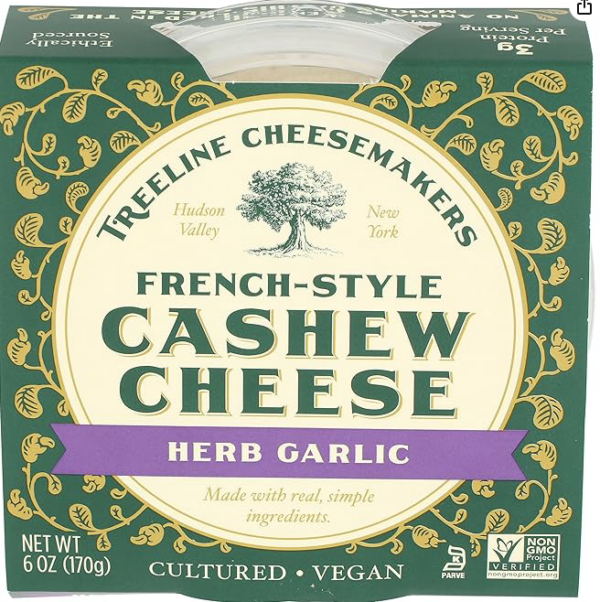 French Style Herb Garlic Cashew Cheese