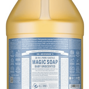 Refill Dr. Bronner's 4 in 1 Unscented Soap-Hands, Body, Face and Hair